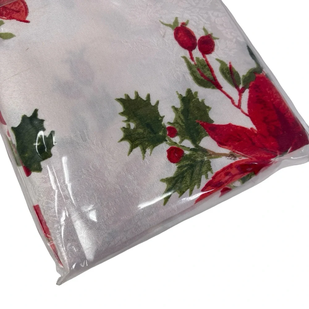 Lenox Christmas Holiday Winter Meadow Shower Curtain 72x72 New